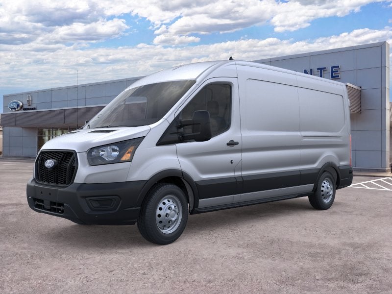 2026 Ford Transit Cargo Van Cargo Van in Ingot Silver Metallic — front three-quarter view