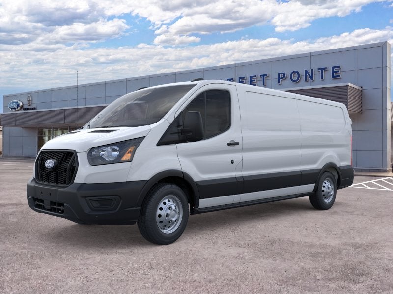 2026 Ford Transit Cargo Van Cargo Van in Oxford White — front three-quarter view