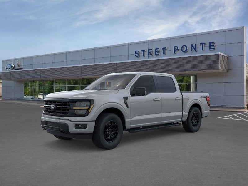 2026 Ford F-150 XLT in Avalanche — front three-quarter view