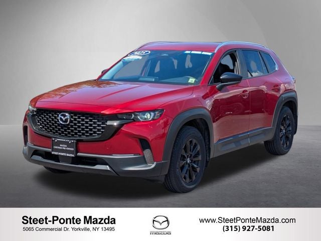 2025 Mazda Mazda CX-50 2.5 S Select Package in Soul Red Crystal Metallic — front three-quarter view